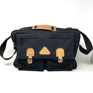 Vintage Jordache Carry On TSA Shoulder Messenger Overnight Bag Luggage Black